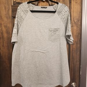 Gray legging t shirt
